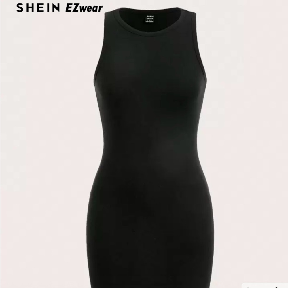 Brown & Black Sleeveless Summer Dress - Picture 6 of 7